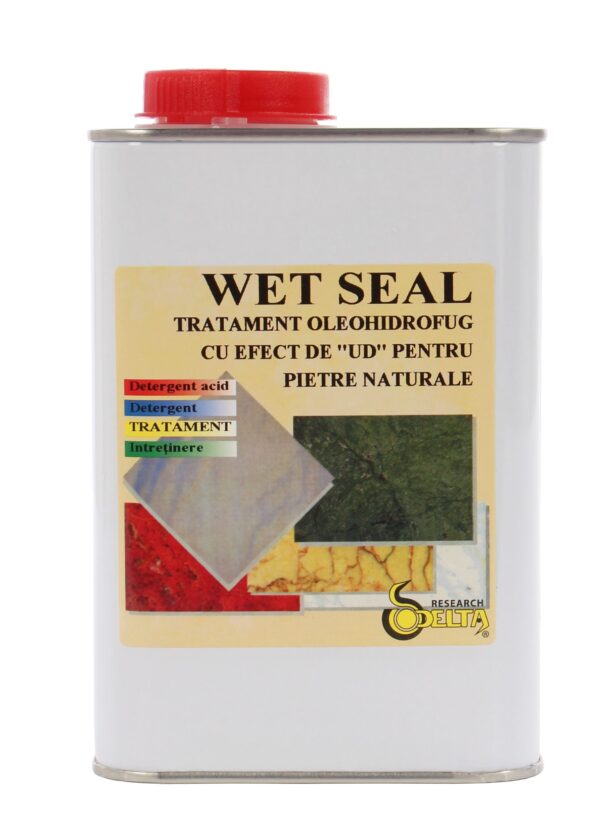 Wet Seal - solutie pentru impermeabilizat piatra naturala cu aspect de umed